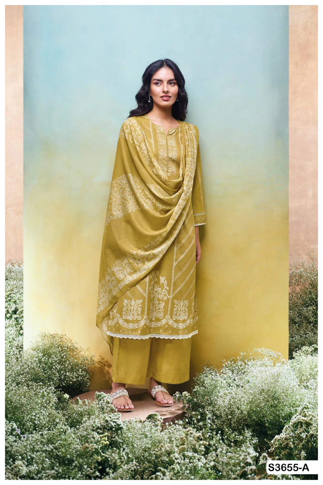 Sanuli By Ganga Cotton Top Bottom With Dupatta Wholesale Market In Surat With Price